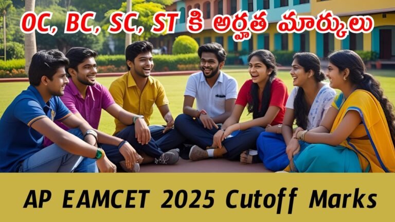 AP EAMCET 2025 Cutoff Marks